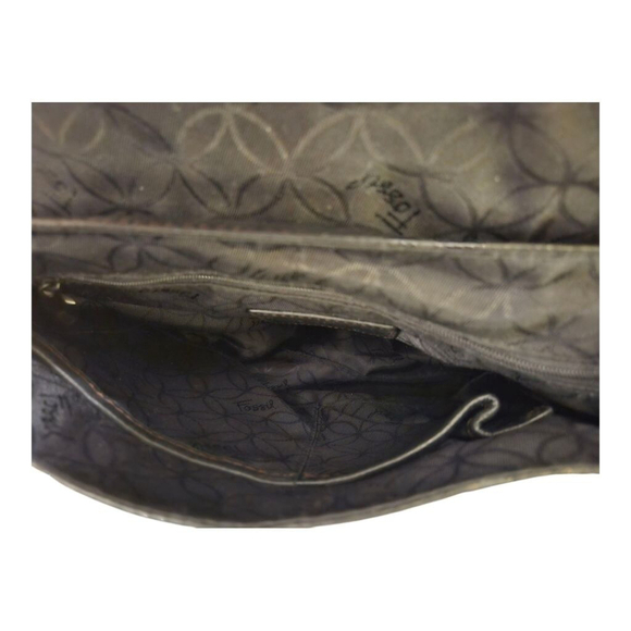 Women's Vintage Fossil Leather Crossbody Bag Black - Picture 13 of 16
